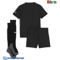 Fotballdrakt Barn Manchester City Bortedraktsett 2025-26 Kortermet (+ Korte bukser)